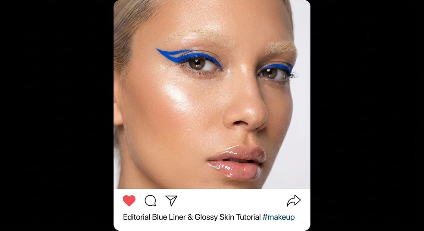 Futuristic Klein Blue Liner